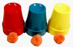 Mini Cups and Balls - Plastic